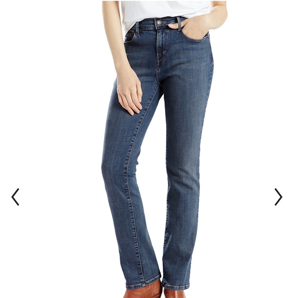 Levi’s 505 straight jeans medium wash